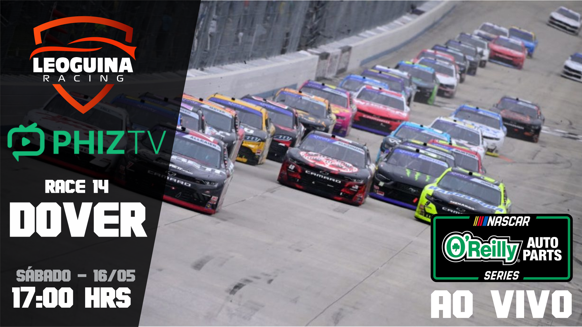 🏆 NASCAR O'Reilly AP Series 2026 | AO VIVO | Race 14 | Dover | BetRivers 200