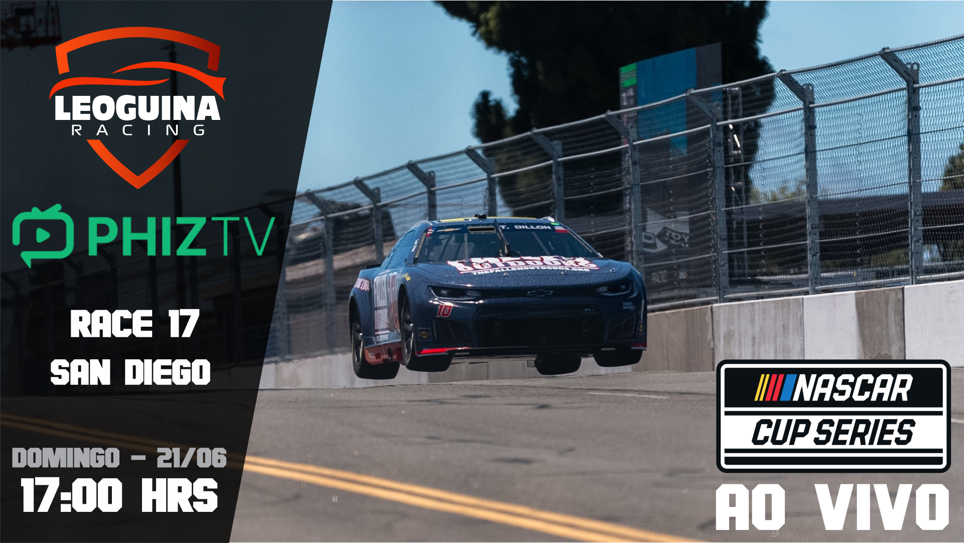 🏆 NASCAR Cup Series 2026 | AO VIVO | Race 17 | San Diego | Anduril 250 Race the Base
